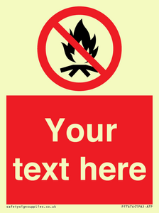 Custom prohibition No campfire